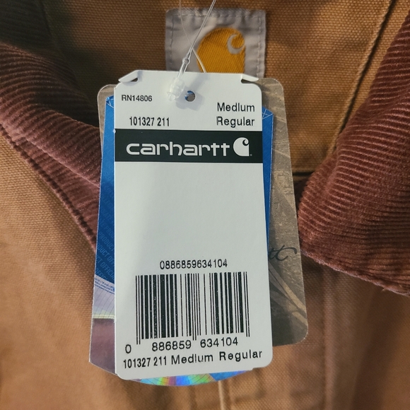 NWT Carhartt South Carolina Gamecocks Men's Weathered Chore Coat, Medium - Picture 5 of 6